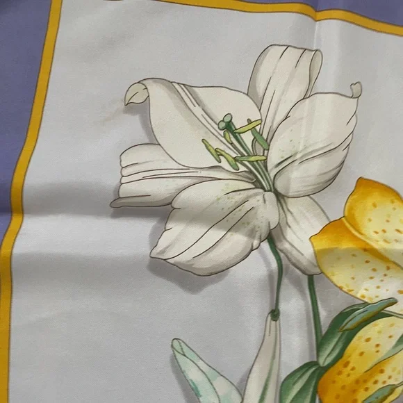 Valentino Vintage Silk Scarf - Picture 7 of 8